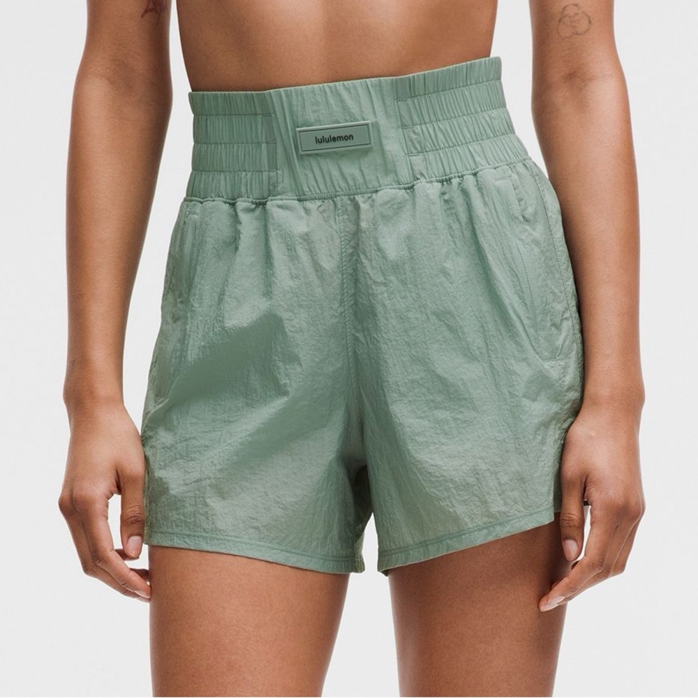 Lululemon Lightweight Super-High-Rise Training Short 4" - Crater Blue